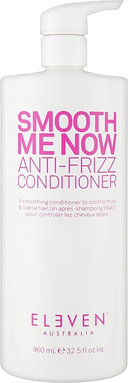 Nawilżająca odżywka regenerująca do włosów - Eleven Australia Smooth Me Now Anti-Frizz Conditioner  — Zdjęcie N3