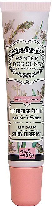 Balsam do ust Tuberoza - Panier des Sens Lip Balm Shea Butter Shiny Tuberose 