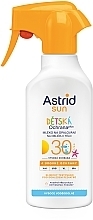 Mleczko samoopalające dla dzieci do twarzy i ciała w sprayu - Astrid Kids Protection Plus Sun Milk SPF 30 — Zdjęcie N1