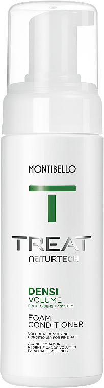 Odżywka zwiększająca objętość włosów - Montibello Treat NaturTech Densi Volume Foam Conditioner — Zdjęcie N1