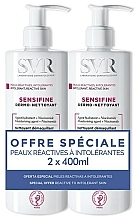 Zestaw - SVR Sensifine Dermo Nettoyant (cleanser/2x400ml) — Zdjęcie N1