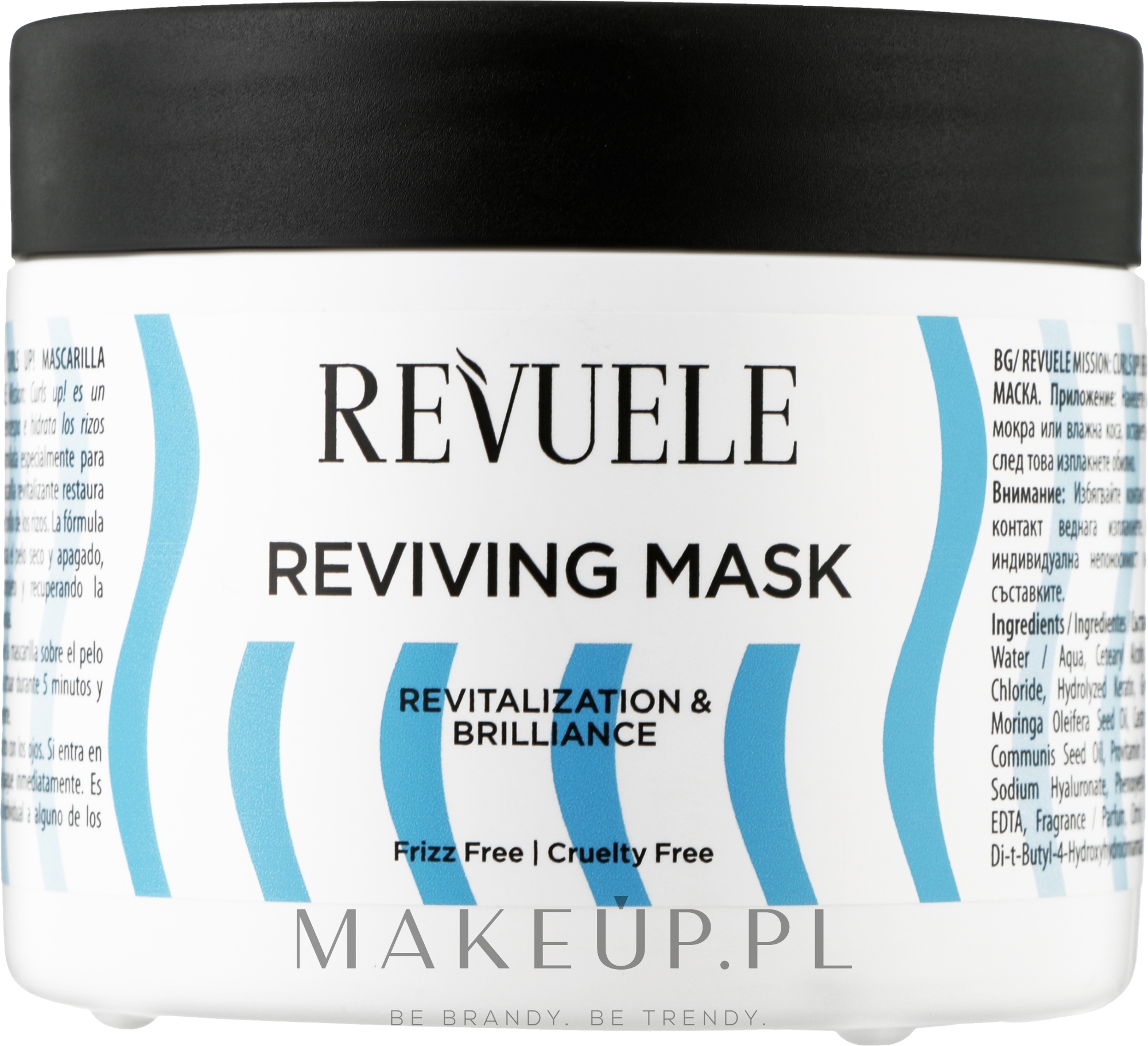 Rewitalizująca maska ​​do włosów - Revuele Mission: Curls Up! Reviving Mask — Zdjęcie 300 ml