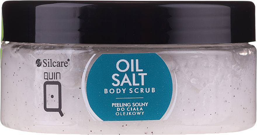 Olejkowy peeling solny do ciała - Silcare Quin — Zdjęcie N1