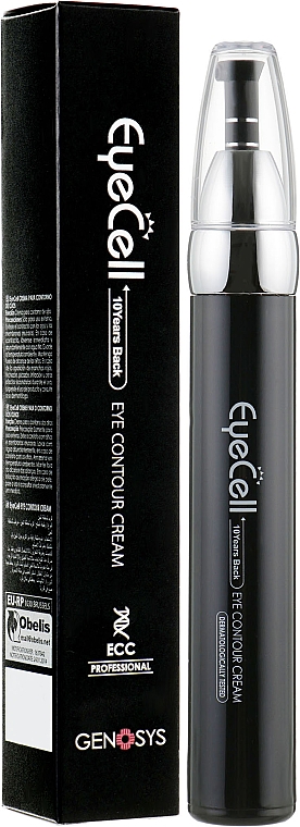 Krem pod oczy z roślinnymi komórkami macierzystymi - Genosys Eye Contour Cream 10 Years Back — Zdjęcie N1