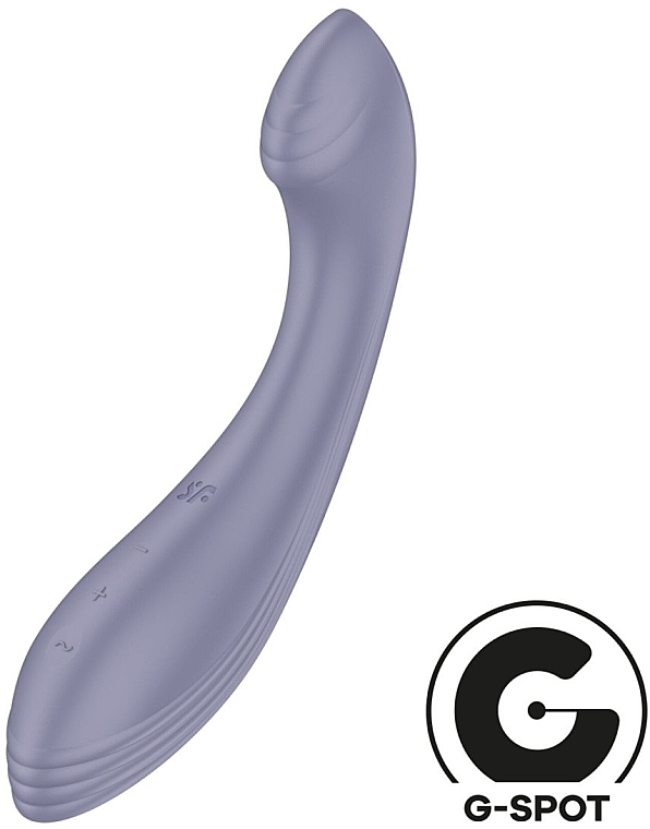 Wibrator punktu G, fioletowy - Satisfyer G-Force Violet USB Rechargeable Vibrator — Zdjęcie N3