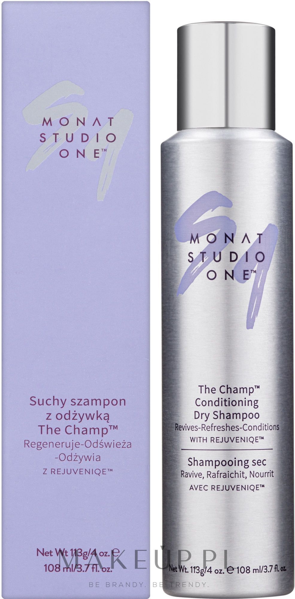 Suchy szampon do włosów - Monat Studio One The Champ Conditioning Dry Shampoo  — Zdjęcie 108 ml