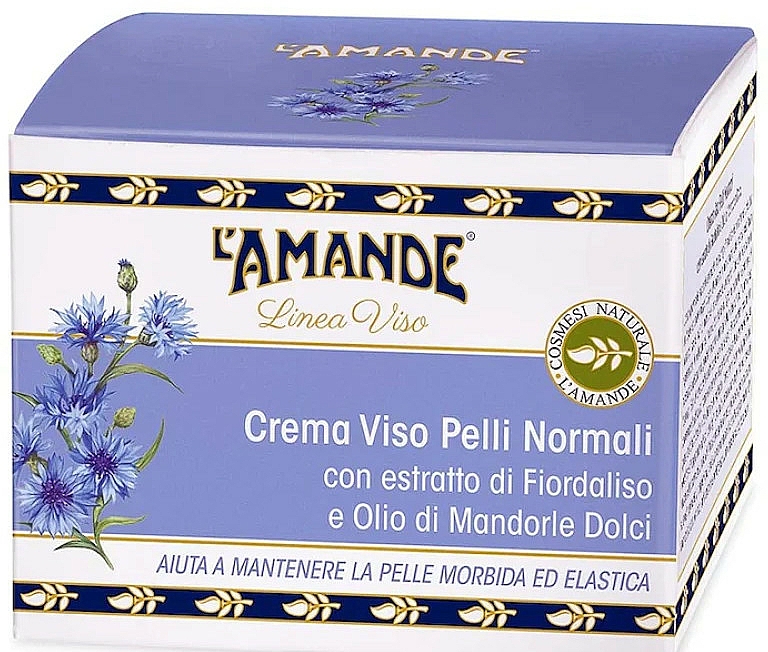 Krem do cery normalnej z olejem ze słodkich migdałów - L'Amande Marseille Face Cream Normal Skin — Zdjęcie N1