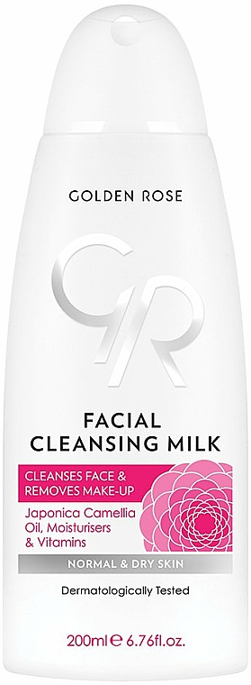 Mleczko do demakijażu twarzy - Golden Rose Facial Cleansing Milk for All Skin — Zdjęcie N1