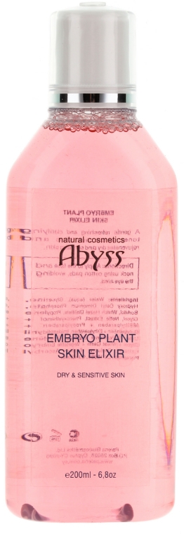 Tonik do twarzy do skóry suchej z oligoproteinami - Spa Abyss Embryo Plant Skin Elixir