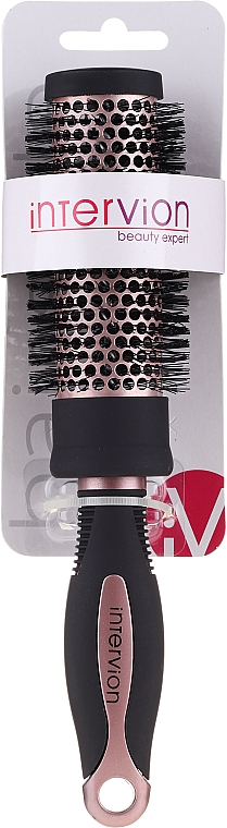 Okrągła szczotka do włosów 35mm - Inter-Vion — Zdjęcie N1
