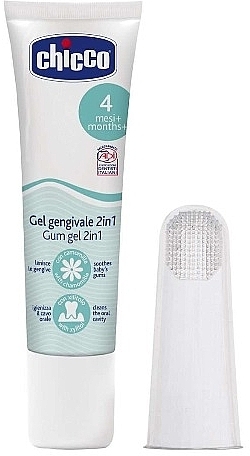 Zestaw podróżny: szczoteczka do zębów + pasta 30 ml - Chicco — Zdjęcie N1