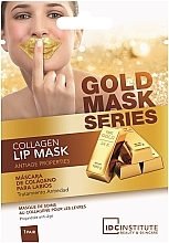 Hydrożelowa maska do ust z kolagenem - IDC Institute Gold Collagen Lip Mask — Zdjęcie N1