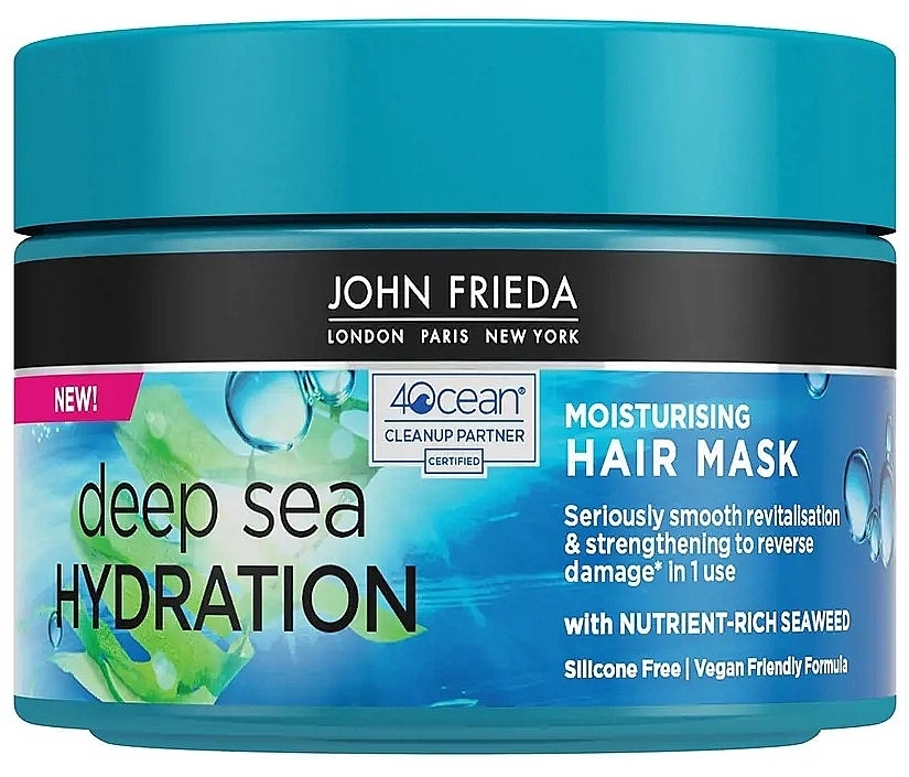 Nawilżająca maska ​​do włosów - John Frieda Deep Sea Hydration Mask — Zdjęcie N1