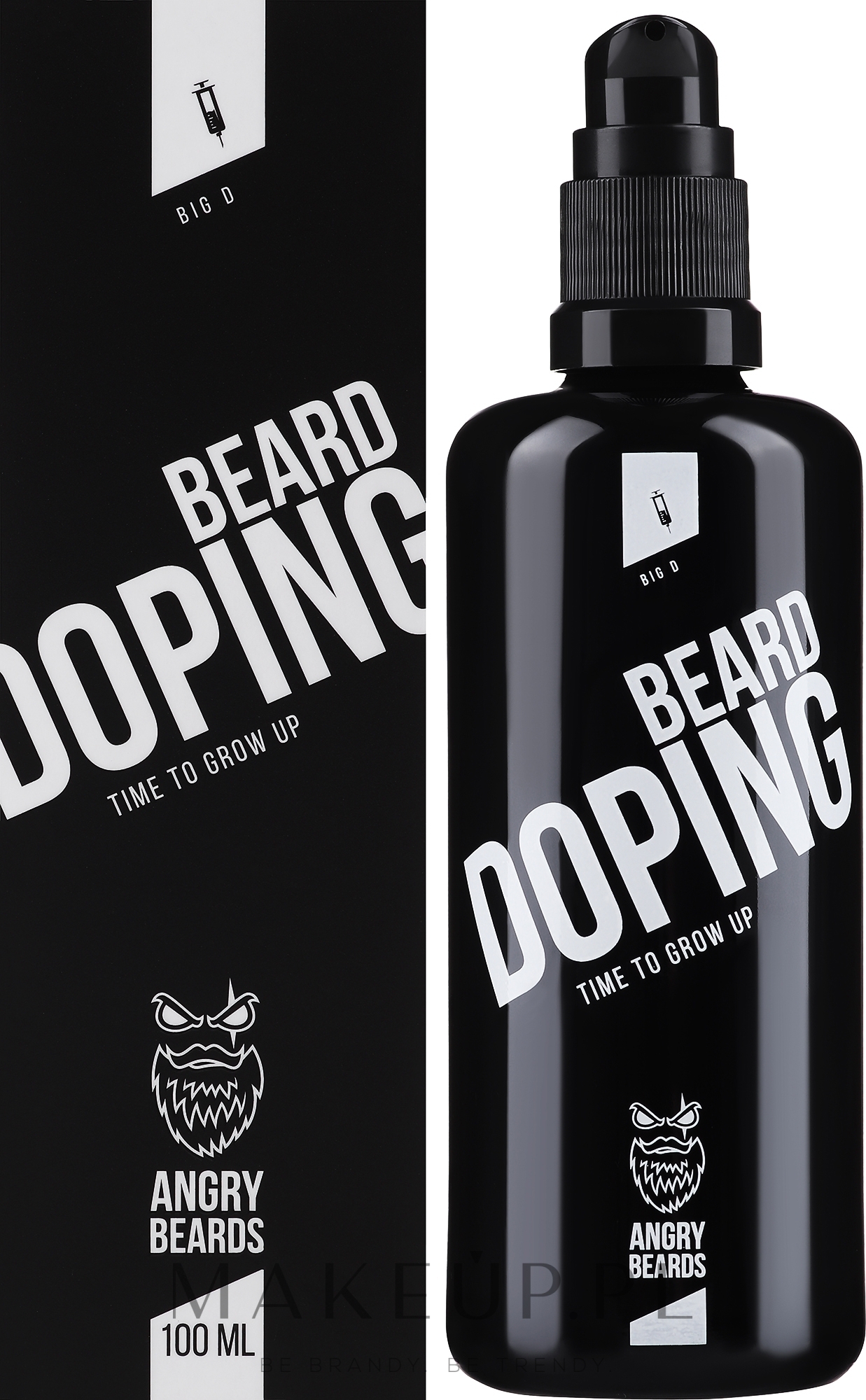Krem na porost brody - Angry Beards Beard Doping Big D — Zdjęcie 100 ml