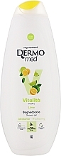 Żel pod prysznic z limonką - Dermomed Vitality Lime Shower Gel  — Zdjęcie N1