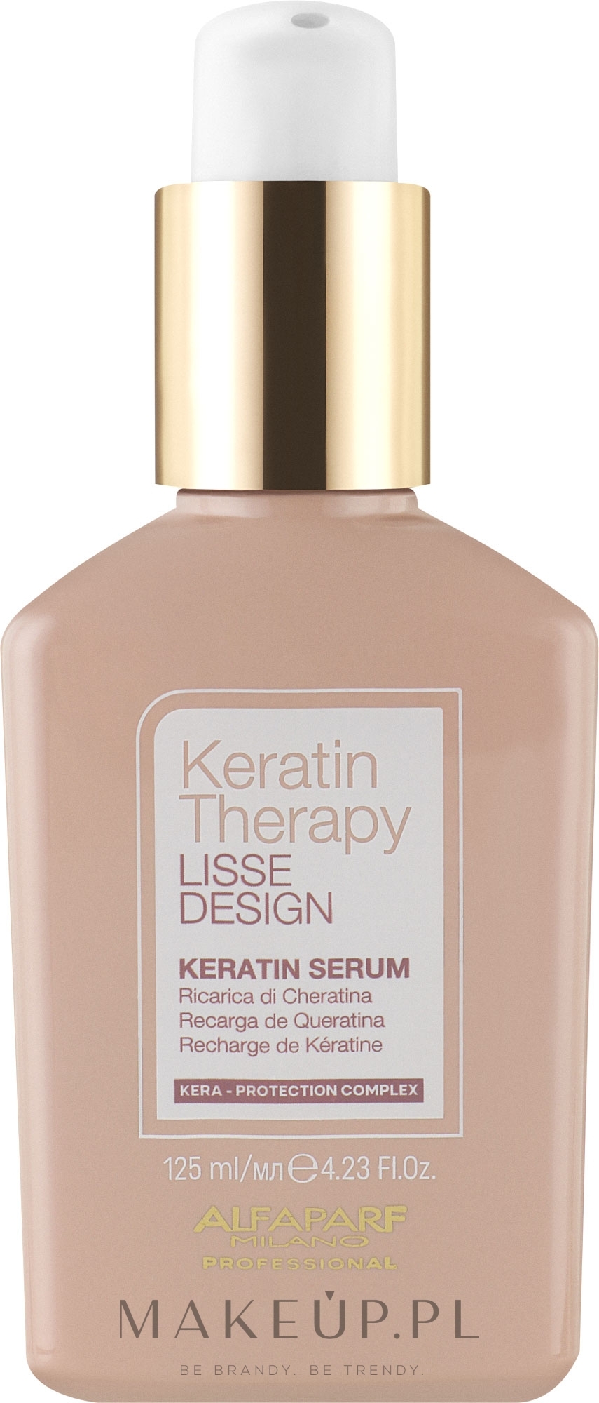 Serum do włosów - Alfaparf Keratin Therapy Lisse Design Keratin Serum — Zdjęcie 125 ml