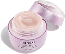 Krem do twarzy na noc - Shiseido White Lucent Overnight Cream & Mask — Zdjęcie N2