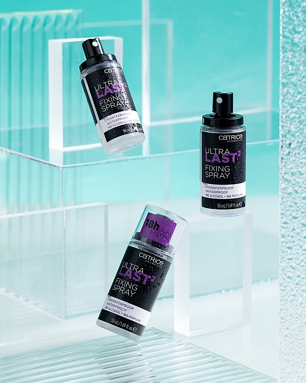 Spray utrwalający makijaż - Catrice Fixative Spray Waterproof Ultra Last2 — Zdjęcie N11