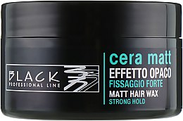 Kup Matowy wosk do włosów - Black Professional Line Cera Matt Hair Wax