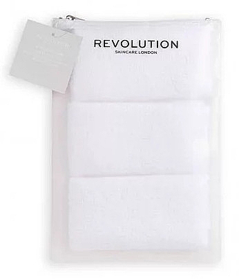 Ręcznik do demakijażu z mikrofibry - Revolution Skincare Microfiber Makeup Remover Towel — Zdjęcie N1