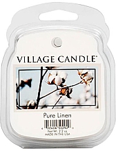 Kup Wosk zapachowy do kominka Pure Linen - Village Candle Pure Linen Wax Melt