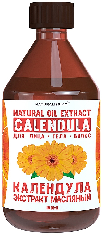 Olej z nagietka - Naturalissimo Calendula Extract Oil — Zdjęcie N1