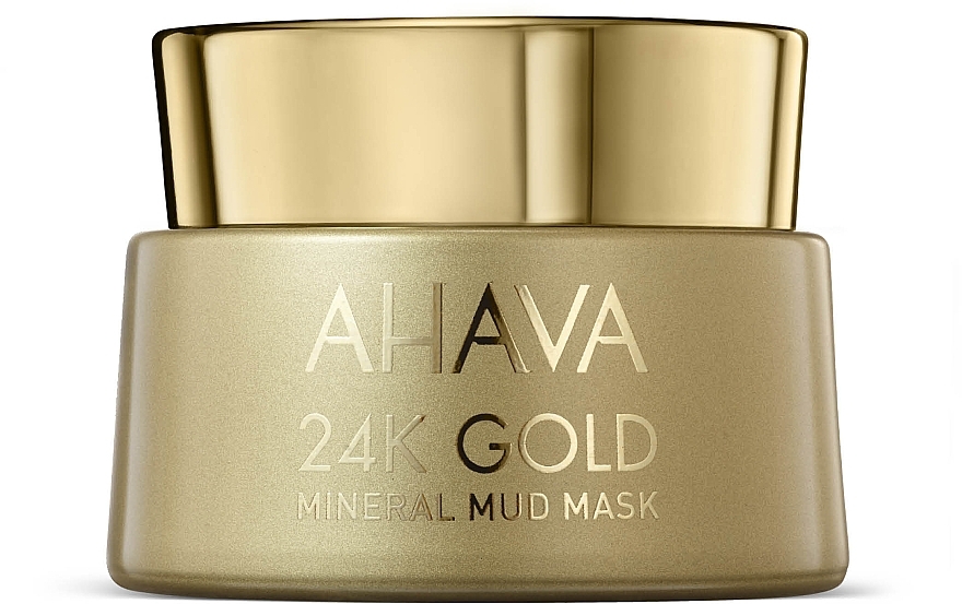 Maska do twarzy na bazie złota - Ahava 24K Gold Mineral Mud Mask — Zdjęcie N1