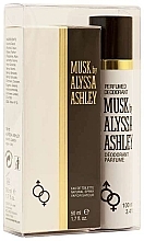 Alyssa Ashley Musk - Zestaw (edt 50 ml + deo 100 ml) — Zdjęcie N1