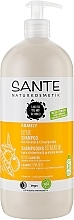 Szampon do włosów z oliwą z oliwek i proteinami grochu - Sante Olive Oil & Pea Protein Repair Shampoo — Zdjęcie N5