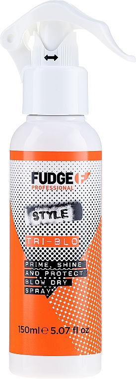 Mgiełka do włosów o potrójnym działaniu - Fudge Tri-Blo Prime, Shine And Protect Blow-Dry Spray — Zdjęcie N1