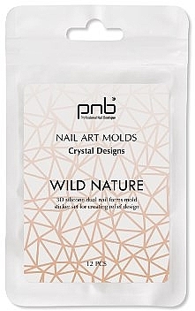 Formy silikonowe - PNB Wild Nature Nail Art Molds  — Zdjęcie N1