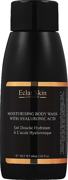 Nawilżający żel pod prysznic z kwasem hialuronowym - Eclat Skin Moisturising Body Wash With Hyaluronic Acid