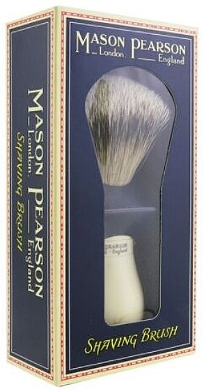 Pędzel do golenia - Mason Pearson Super Badger Shaving Brush Ivory — Zdjęcie N2