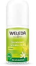 Kup Dezodorant w kulce Cytrus - Weleda Citrus 24h Deo Roll-On