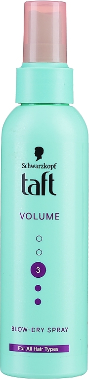PRZECENA! Spray do stylizacji włosów suszarką - Taft Volume * — Zdjęcie N1