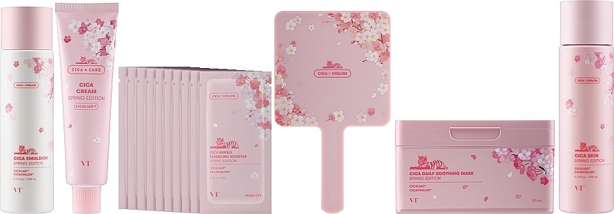 Zestaw 6 produktów - VT Cosmetics Cica Spring Edition Set — Zdjęcie N2