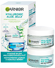 Kup Zestaw do pielęgnacji skóry - Garnier Skin Naturals Hyaluronic Aloe Jelly Duopack (cr/50ml + cr/50ml)