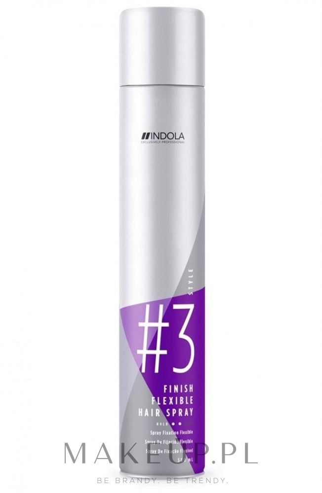 Spray do włosów utrwalający - Indola Innova Finish Flexible Spray — Zdjęcie 500 ml