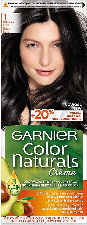 PRZECENA! Garnier Color Naturals - Odżywcza farba do włosów * — Zdjęcie N2