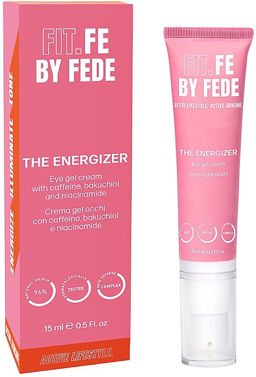 Krem pod oczy - Fit.Fe By Fede The Energizer Eye Gel Cream  — Zdjęcie N2