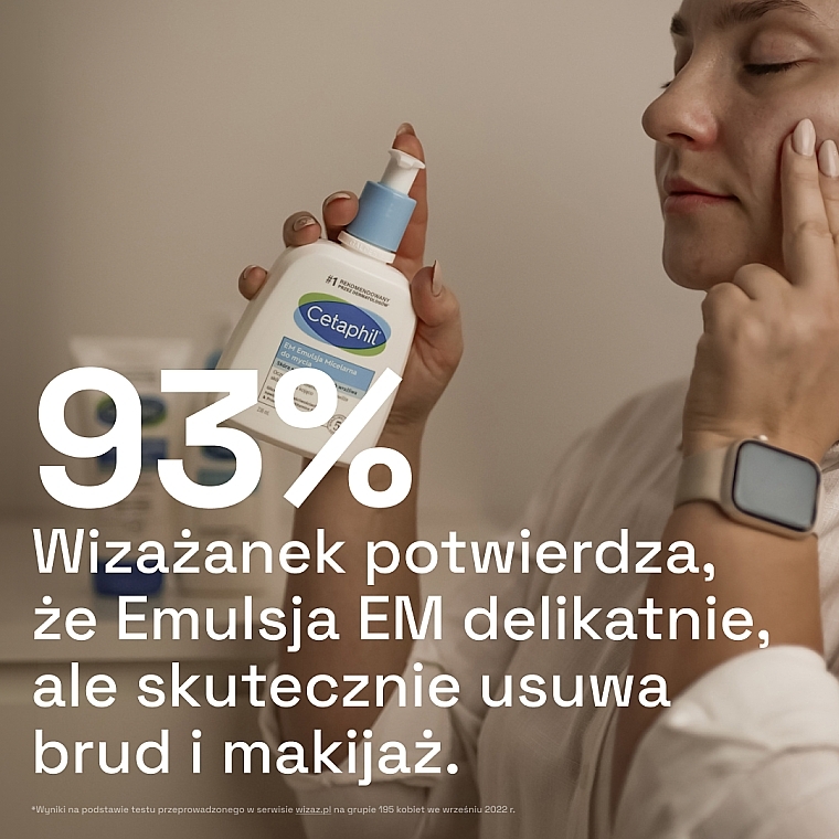 Emulsja micelarna do mycia skóry wrażliwej dla całej rodziny - Cetaphil EM Micellar Emulsion — Zdjęcie N27