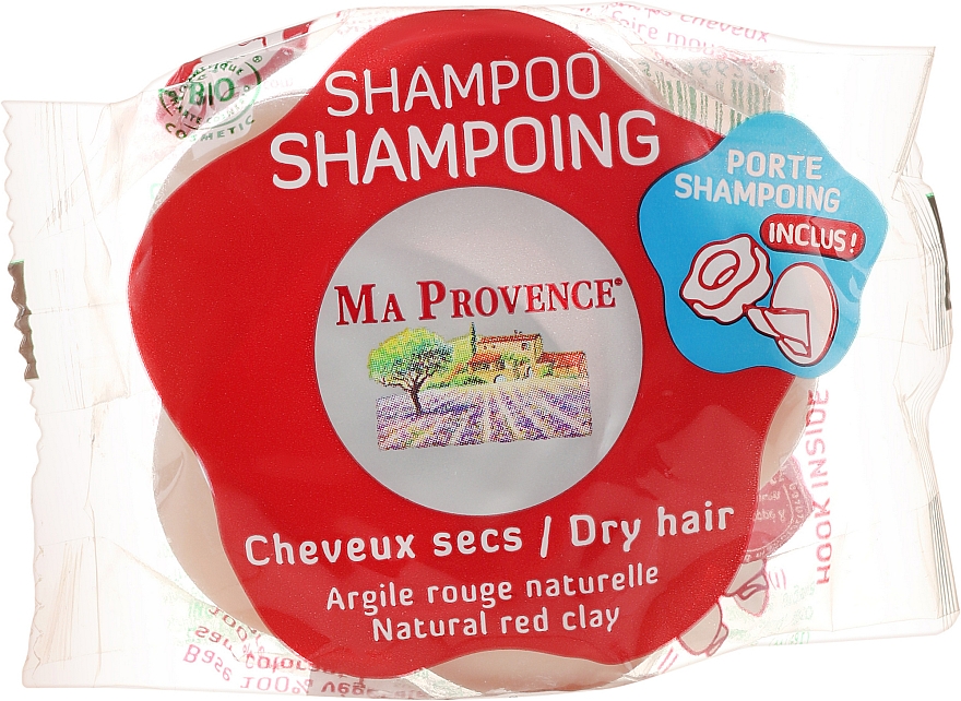 Organiczny szampon w kostce do włosów suchych - Ma Provence Shampoo — Zdjęcie N1