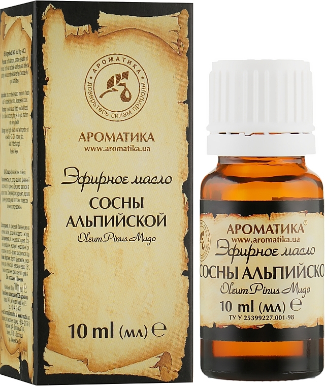 100% naturalny olejek z sosny alpejskiej - Aromatika — Zdjęcie N3