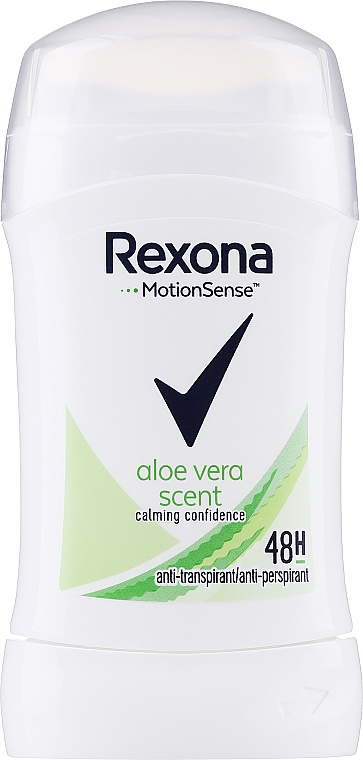 Aloesowy antyperspirant w sztyfcie - Rexona Motion Sense Aloe Vera Cool & Calming Deodorant Antiperspirant — Zdjęcie N1