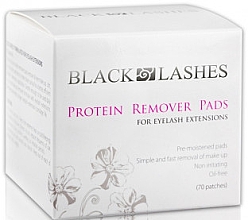 Kup Płatki kosmetyczne do demakijażu oczu - Black Lashes Protein Remover Pads