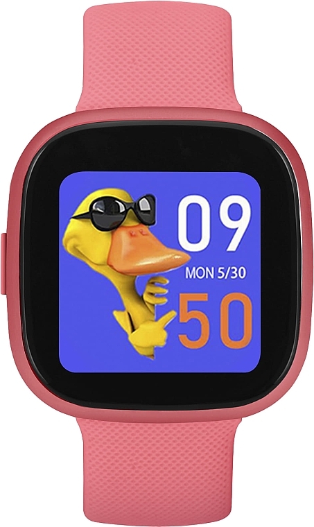 Smartwatch dla dzieci, różowy - Garett Smartwatch Kids Fit — Zdjęcie N1