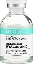 Kup Serum do twarzy z kwasem hialuronowym - LeBody Renewal Dual Effect Serum Hyaluronic