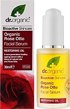 Serum do twarzy Róża - Dr Organic Rose Facial Serum — Zdjęcie N2