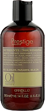 Rewitalizujący szampon do włosów suchych i zniszczonych - Erreelle Italia Prestige Oil Nature Nourishing Shampoo — Zdjęcie N1