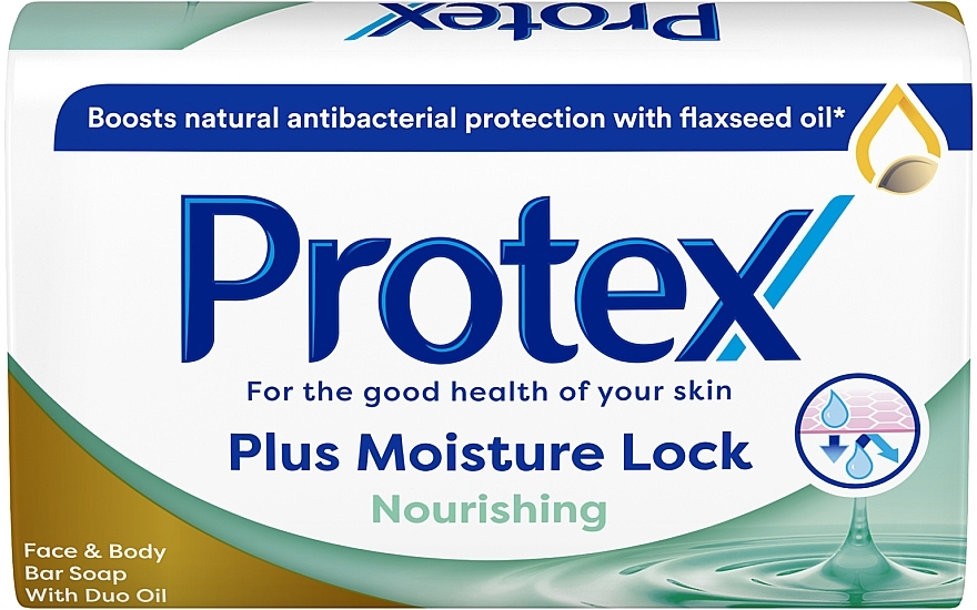 Odżywcze mydło antybakteryjne - Protex Plus Moisture Lock Nourishing — Zdjęcie N1